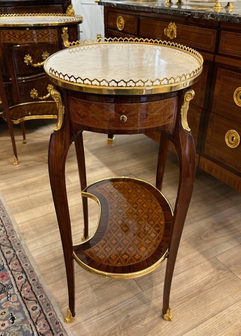 Pair Of 19th-century Living Room Tables-photo-6