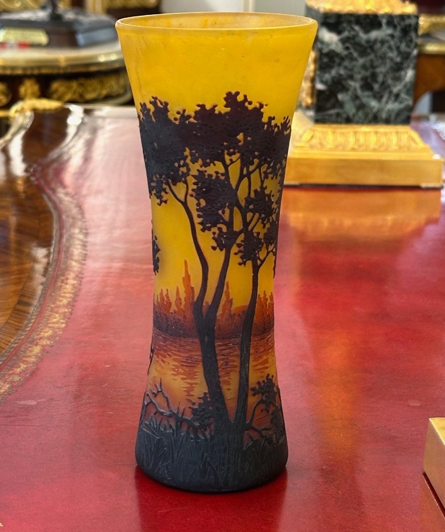 Vase Daum Nancy-photo-2