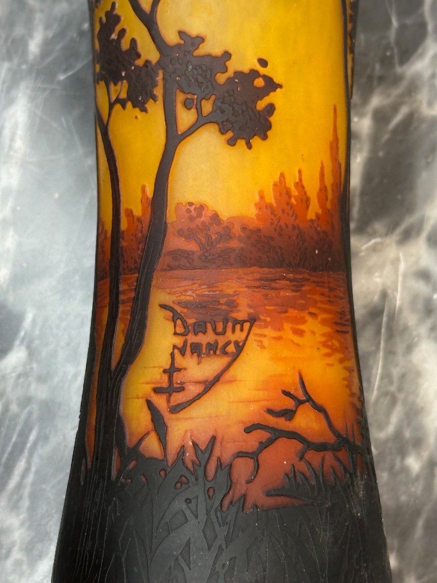 Vase Daum Nancy-photo-3