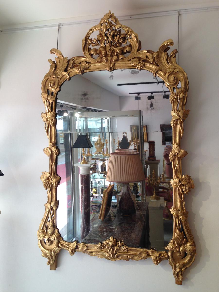 Important Louis XV Mirror