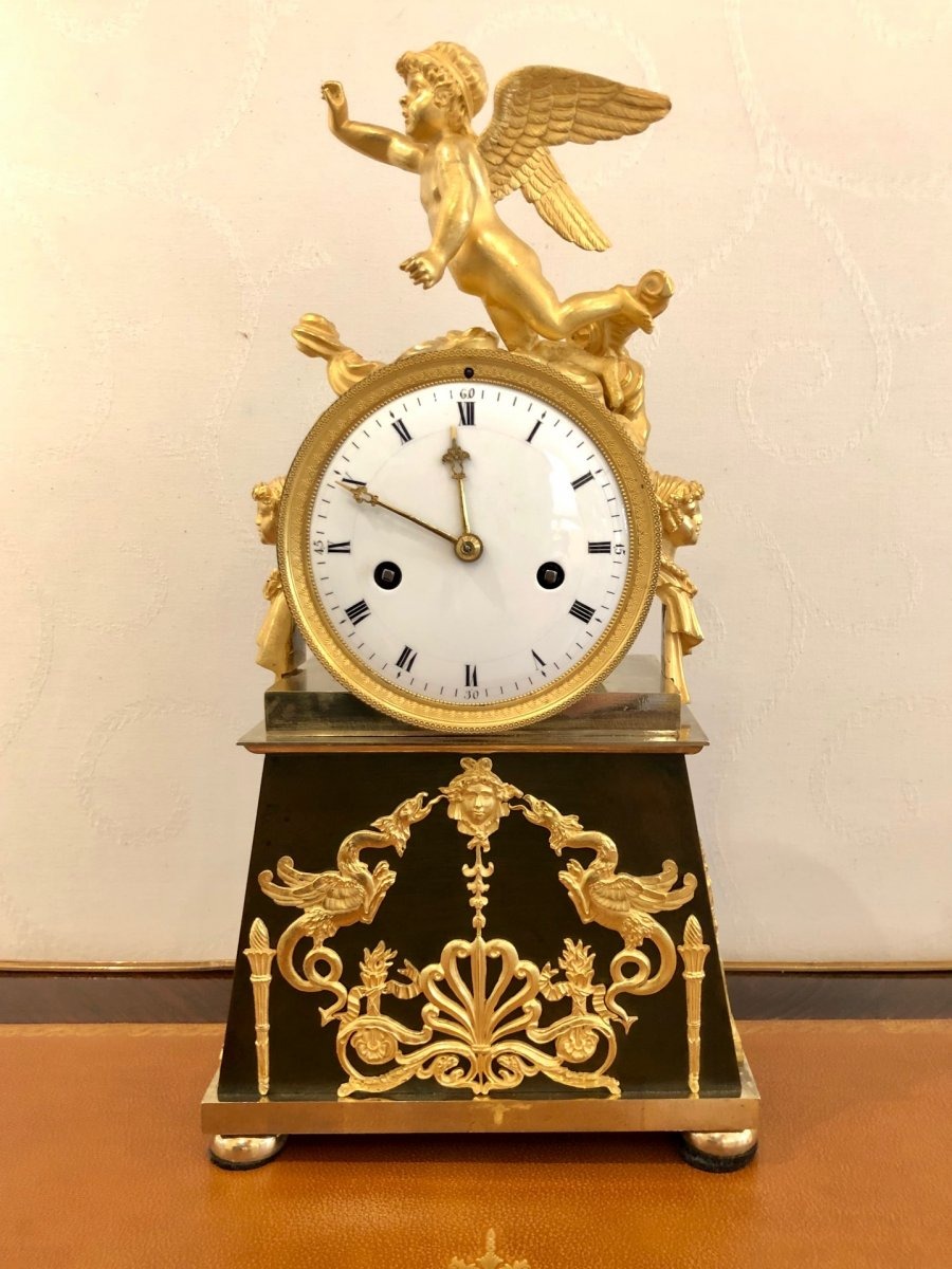 Pendule Borne Empire-photo-2