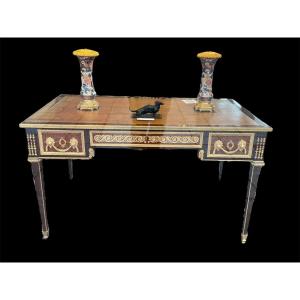 Louis XVI Desk After Beneman By Gouverneur