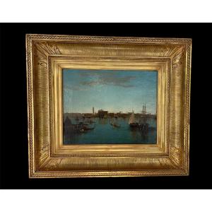 HST du XIXème, Venise, vue du grand canal 