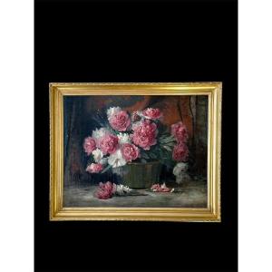 Nature morte aux pivoines