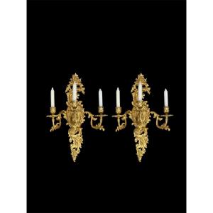 Paire d’appliques de style Louis XVІ