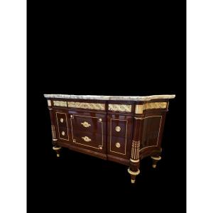 Large Chest Of Drawers Attributed To Jean-henri Riesener