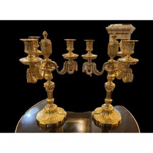 Pair Of Louis XVI Candelabra