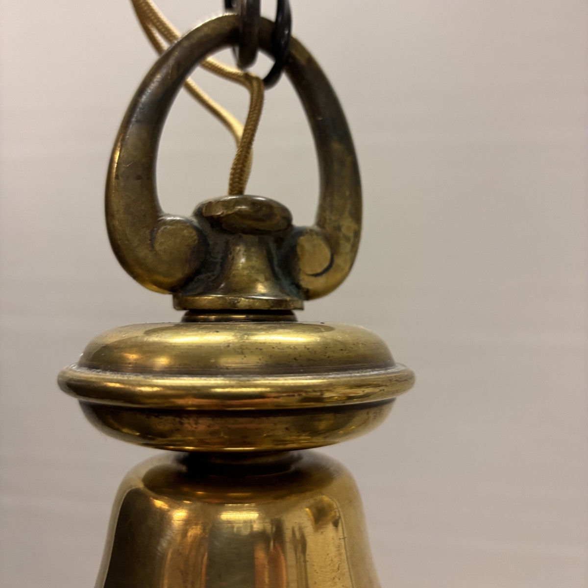 Dutch Bronze Chandelier With Eight Light Arms-photo-2