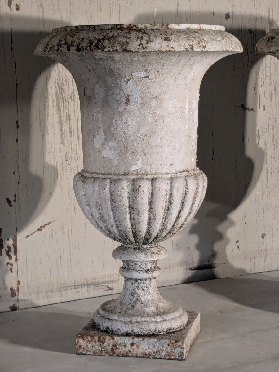 Paire De Vases Médicis 18 ème siècle-photo-2