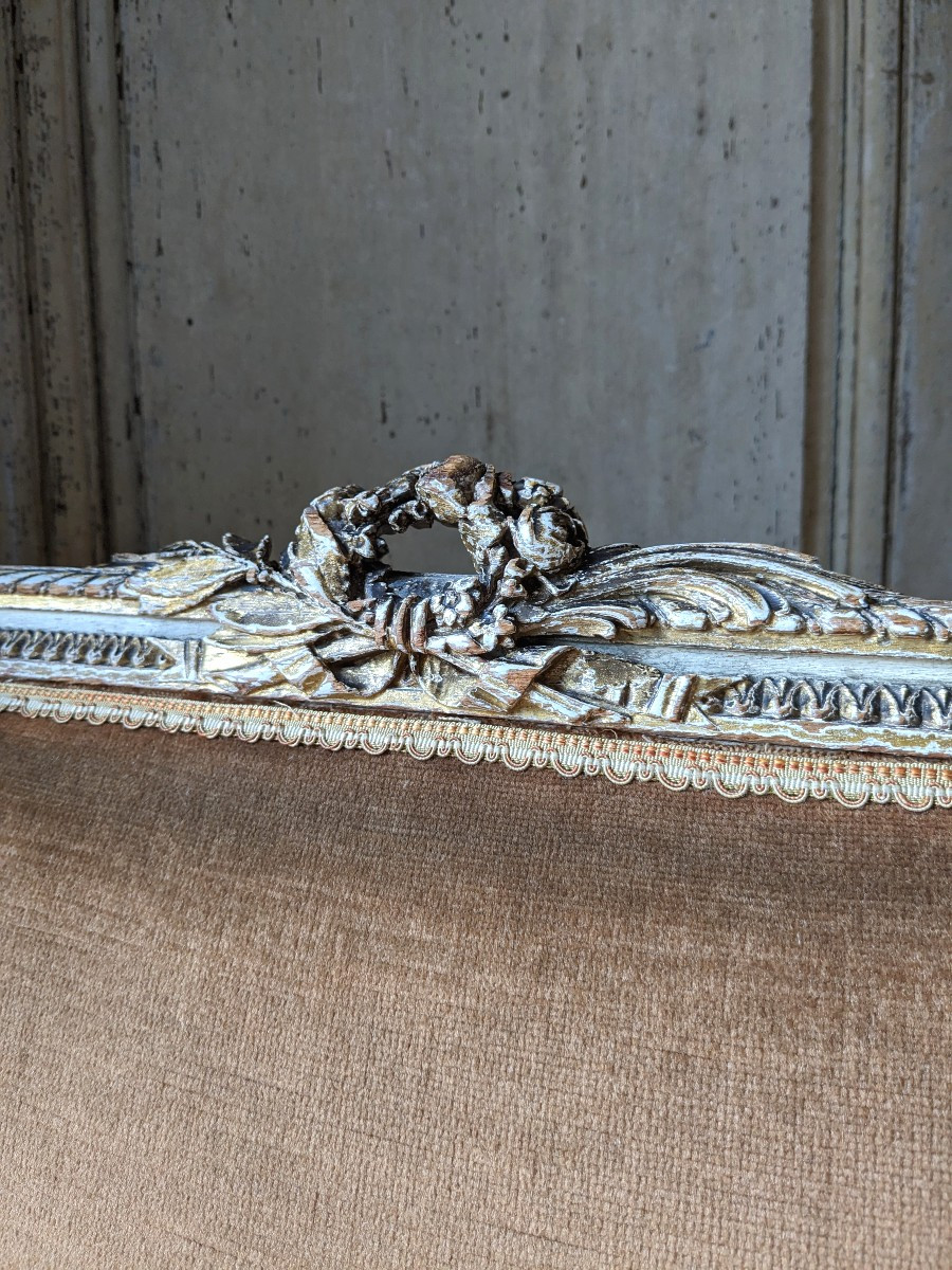 Petit Fauteuil De Style Louis XVI-photo-3