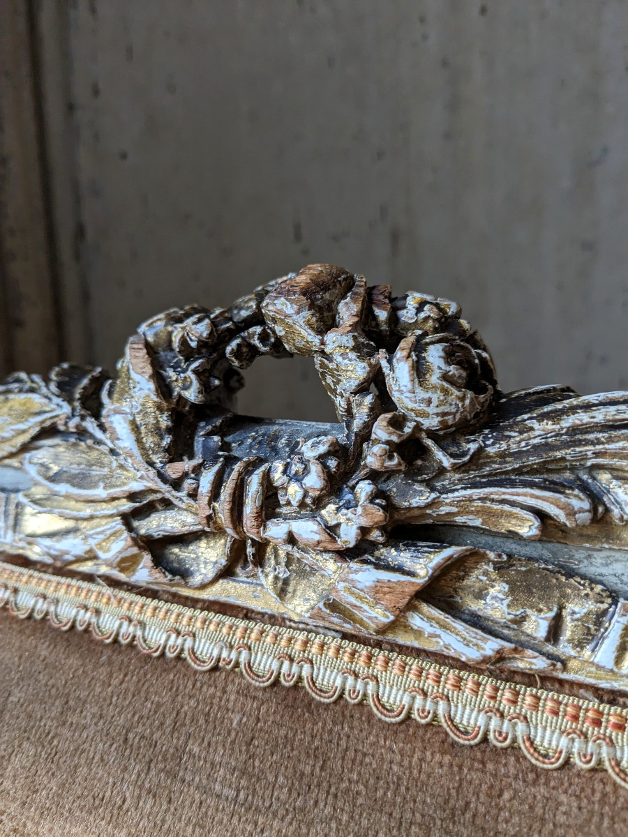 Petit Fauteuil De Style Louis XVI-photo-4