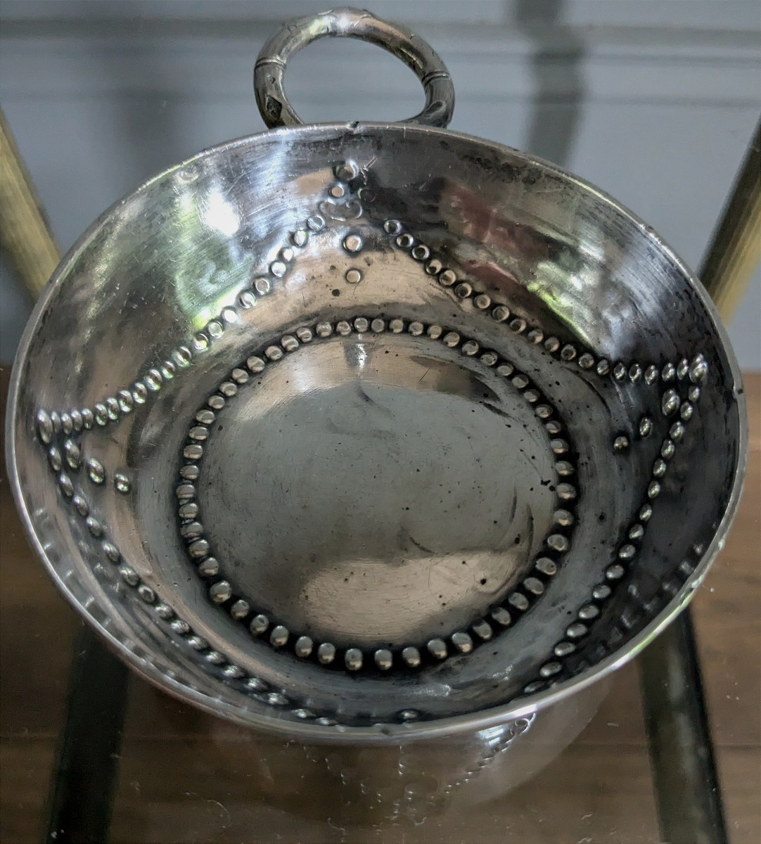 18th Century Silver Tastevin-photo-3
