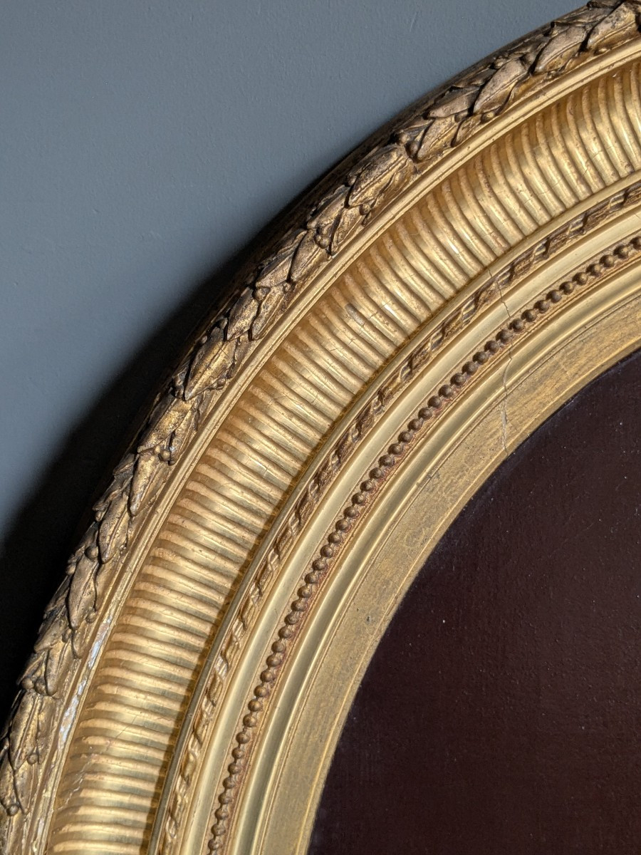 Grand portrait féminin 19 ème-photo-1