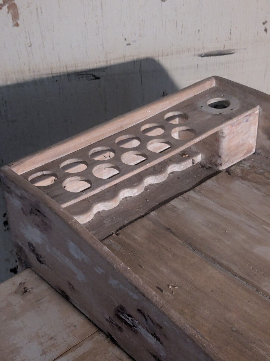 Petit meuble d'atelier de peintre, 19 ème siècle.-photo-3