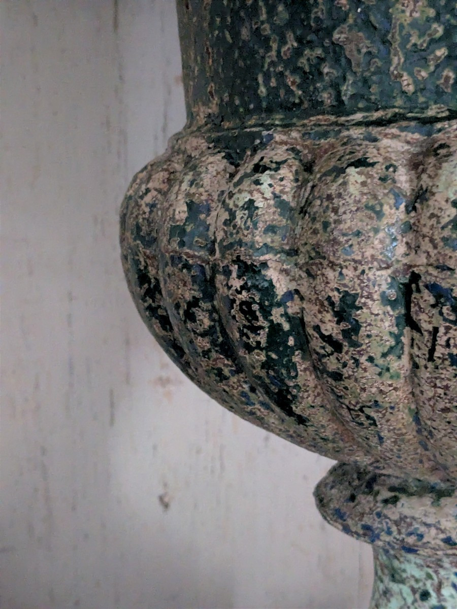 Important 19th Century Medici Vase-photo-2