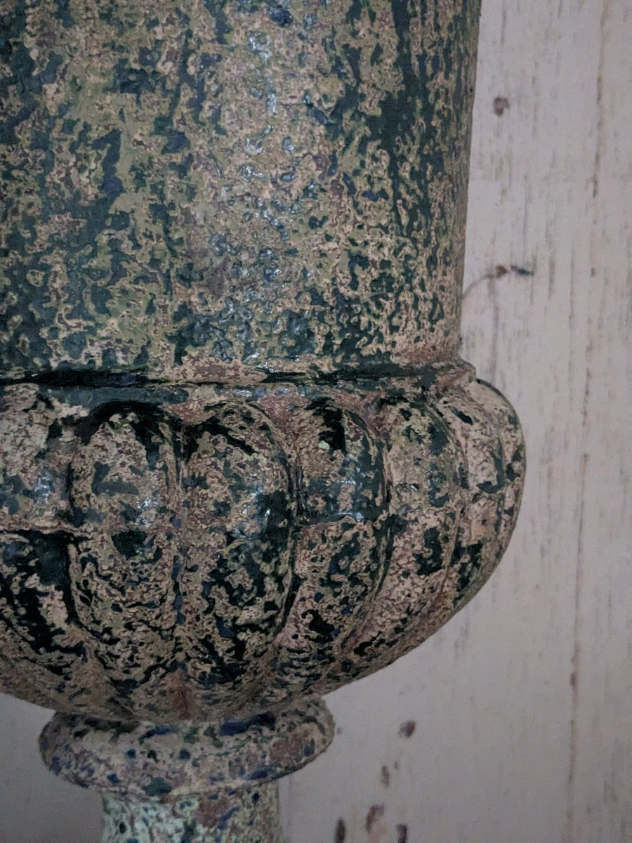 Important 19th Century Medici Vase-photo-3