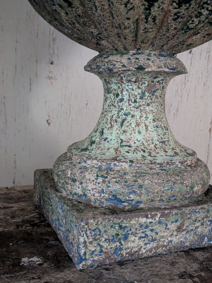 Important 19th Century Medici Vase-photo-4