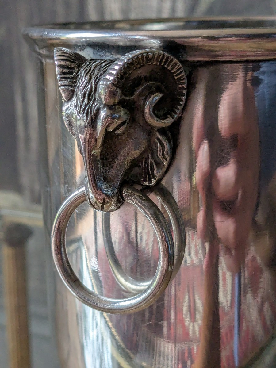 Champagne Bucket And Ice Bucket Set, 20th Century-photo-4