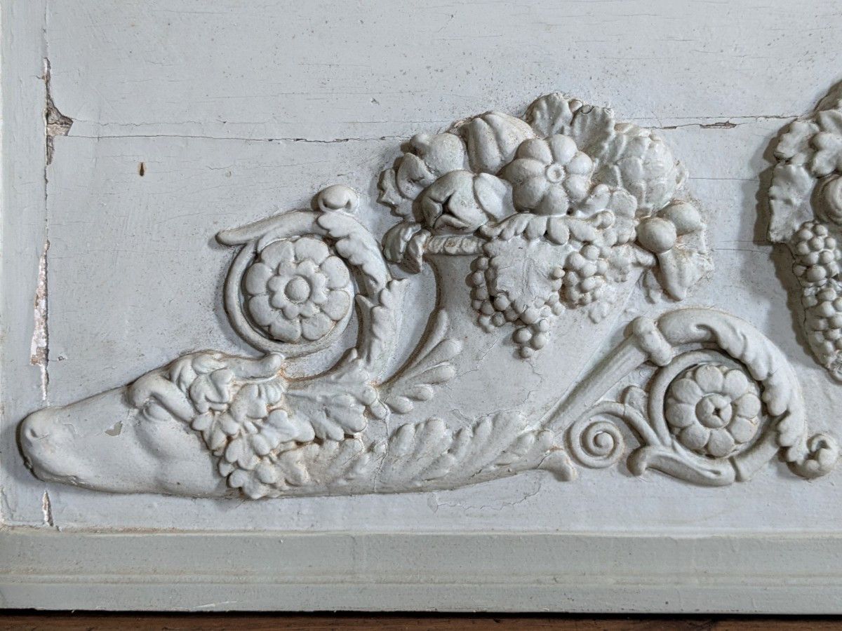 Directoire-style Overdoor Panel, Late 18th Century-photo-3