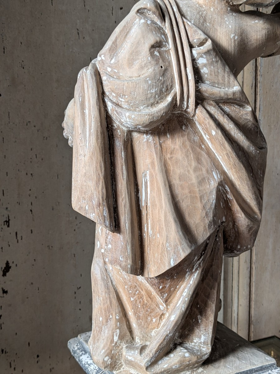 Large 18 Th Century Putto-photo-5