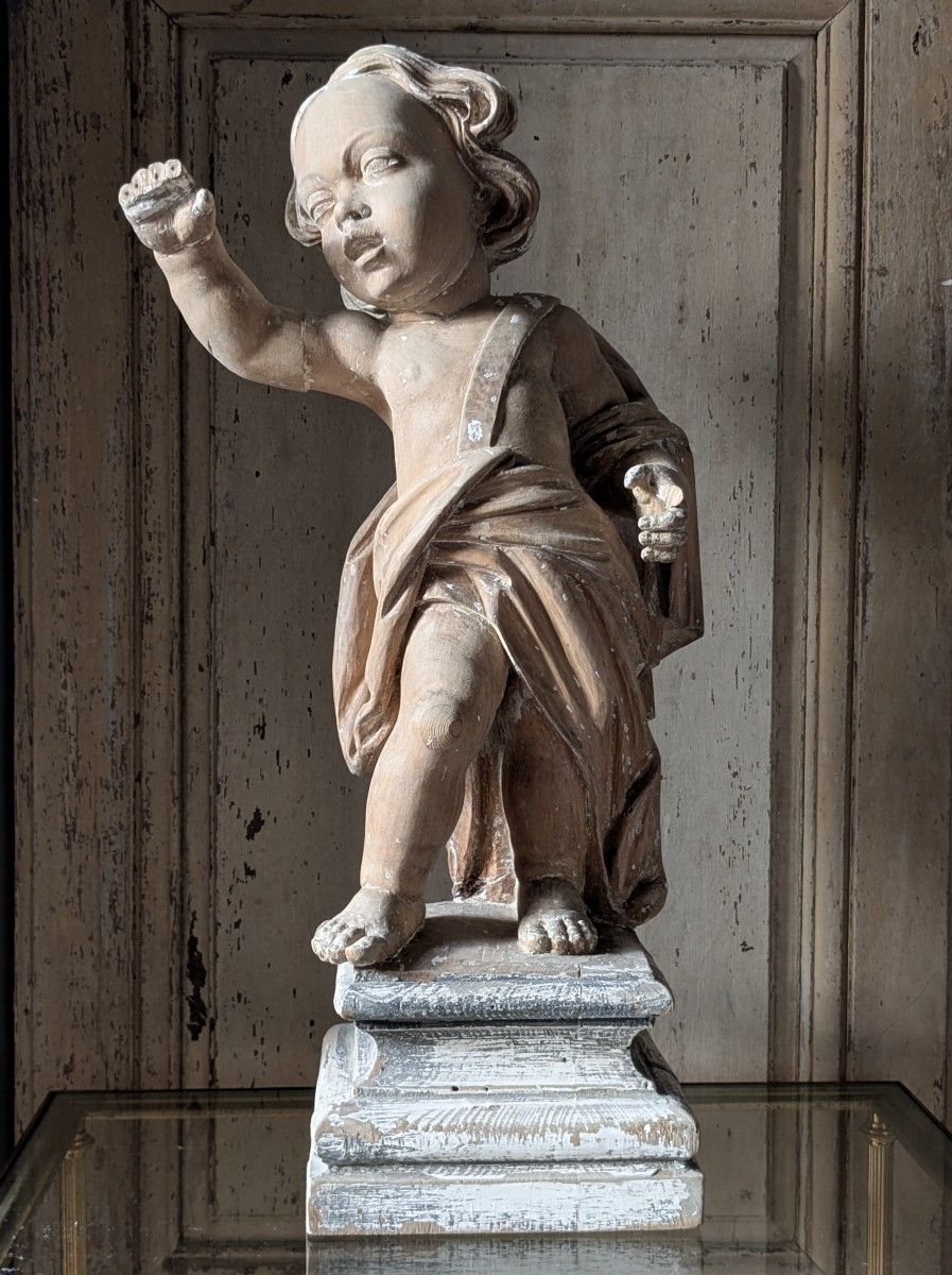 Large 18 Th Century Putto