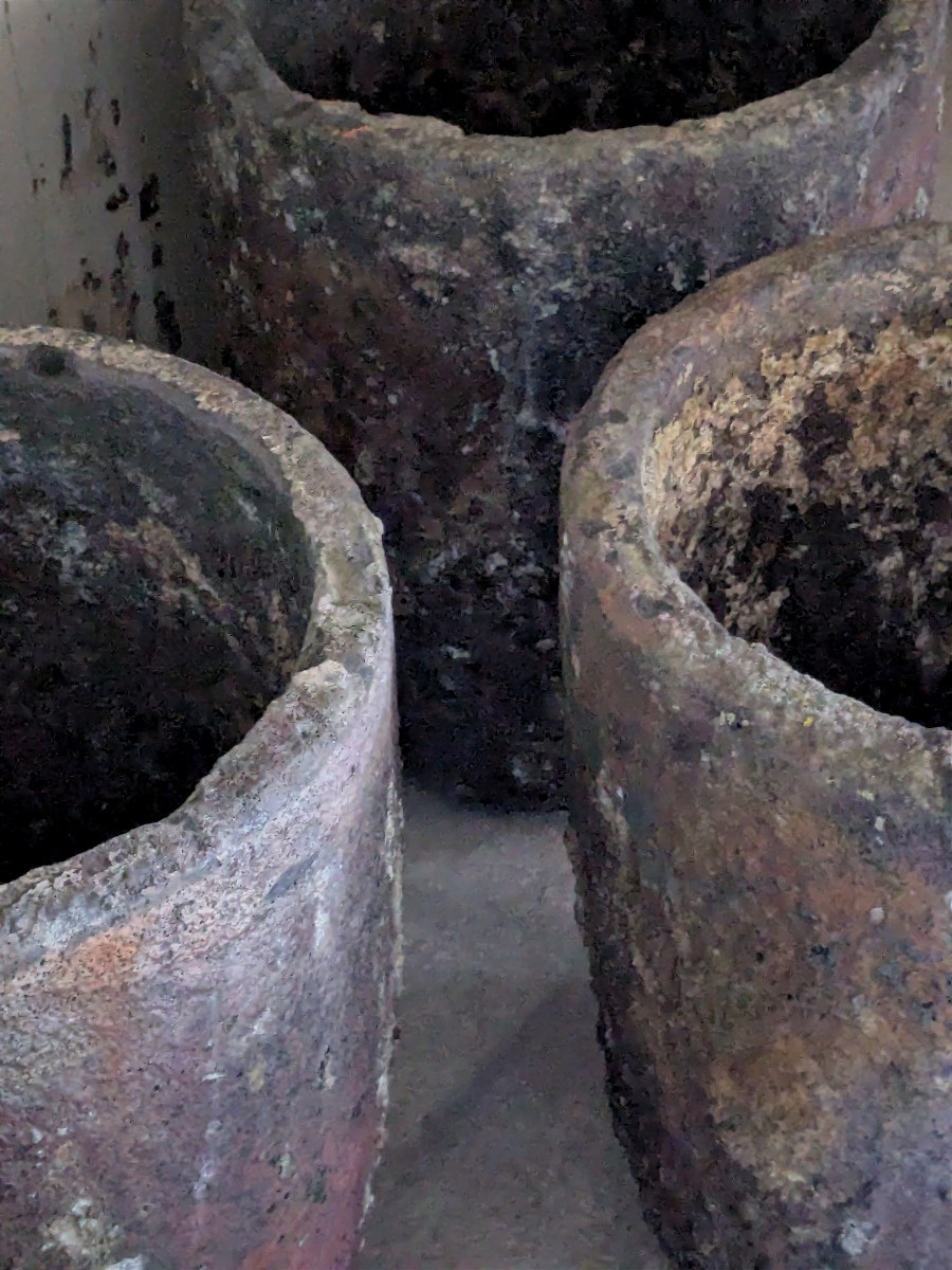 Series Of 3 Crucibles, Early 20th Century-photo-1