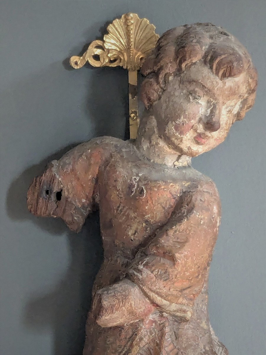 Element Of An Altarpiece From The Early 18th Century-photo-2