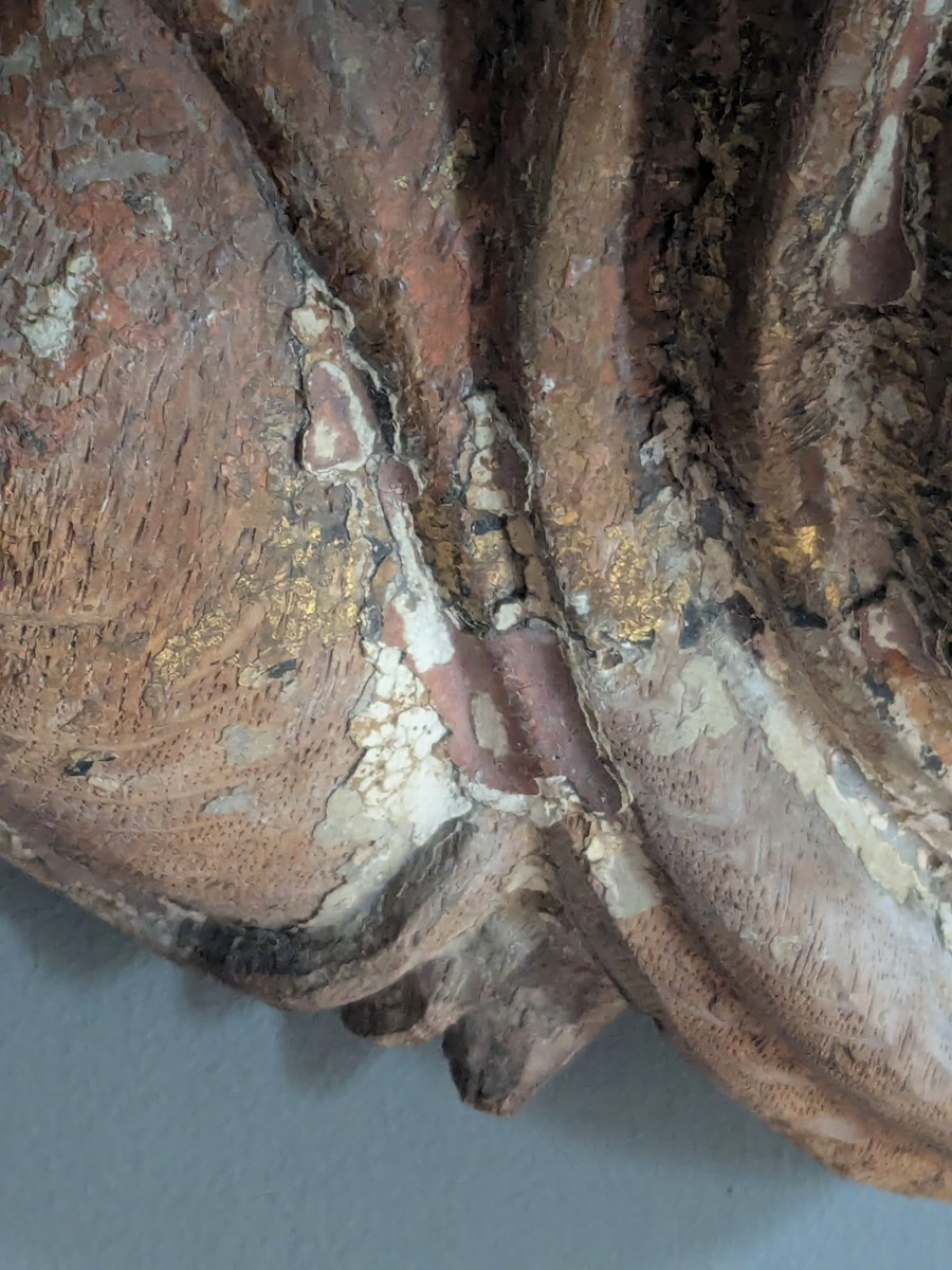 Element Of An Altarpiece From The Early 18th Century-photo-3