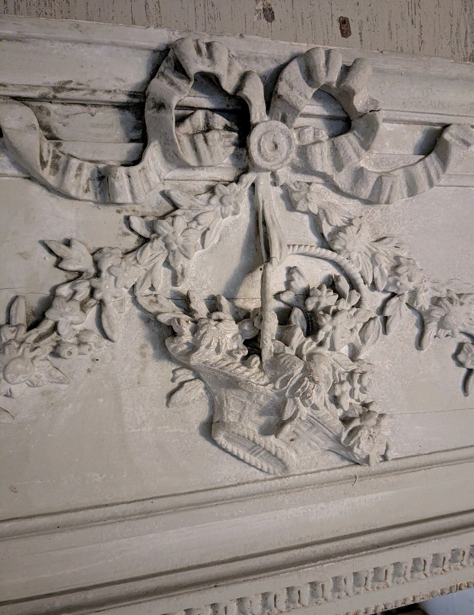 Grand trumeau haussmanien fin 19 ème siècle-photo-4