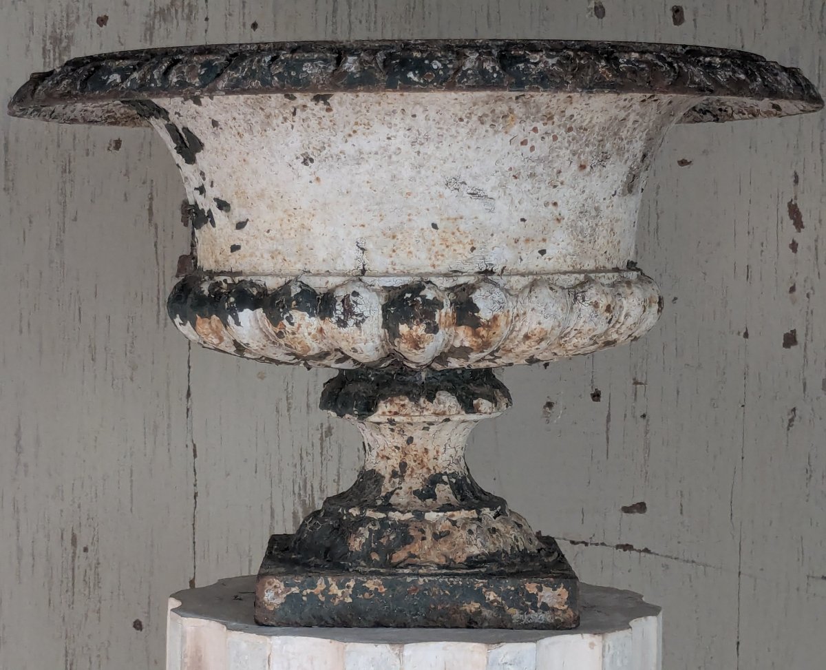 Pair Of Large 19th-century Medici Vases-photo-2