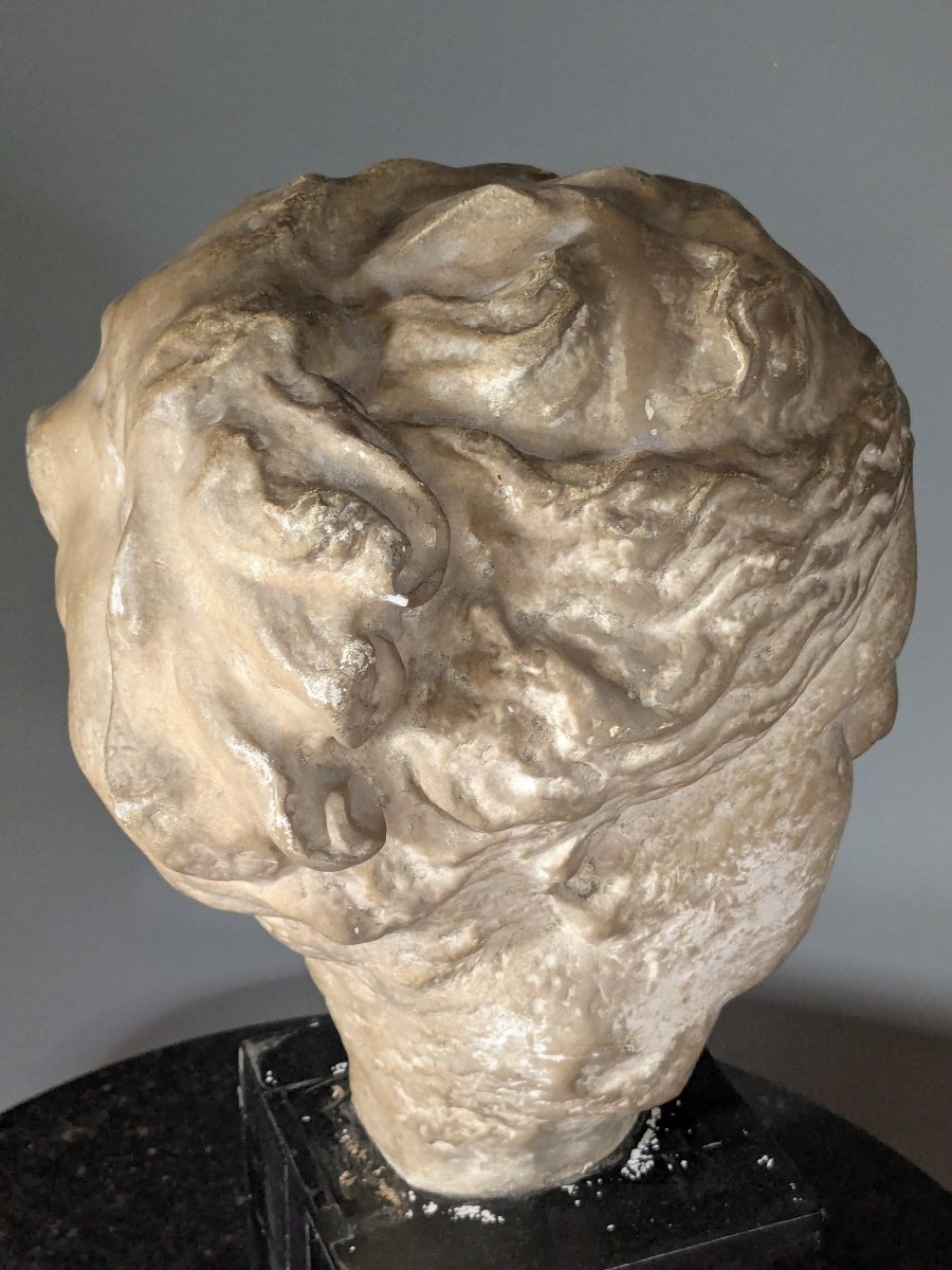 Grande tête d'Hygie, Musée du Louvre 20 ème siècle.-photo-2
