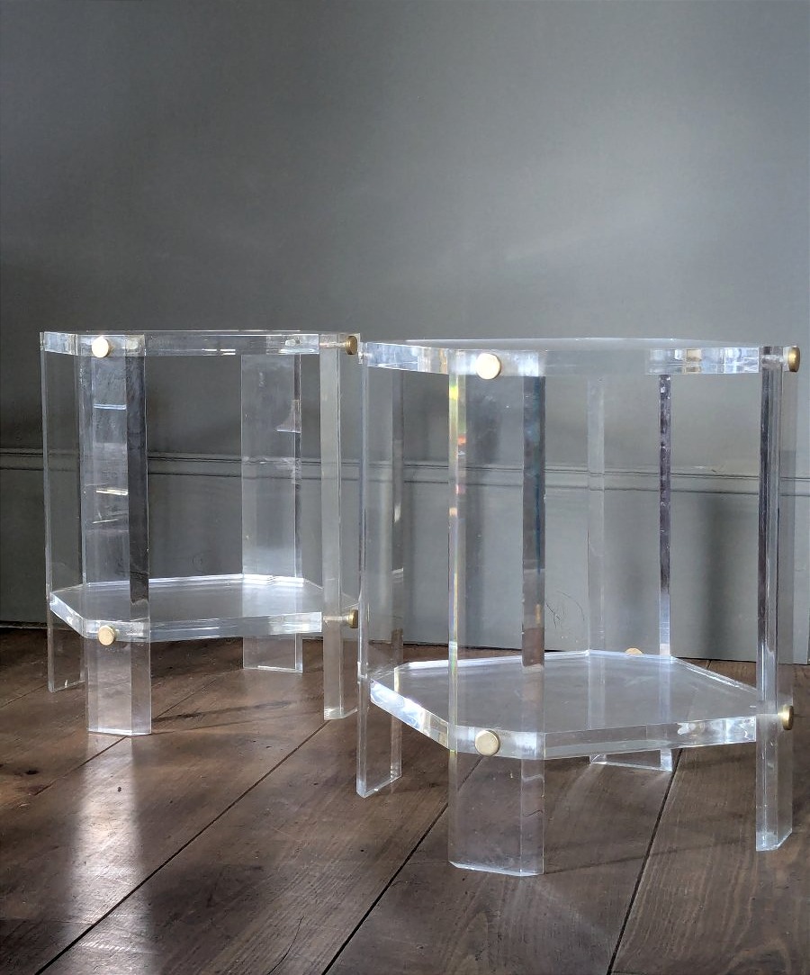 Pair Of 20th-century End Tables.