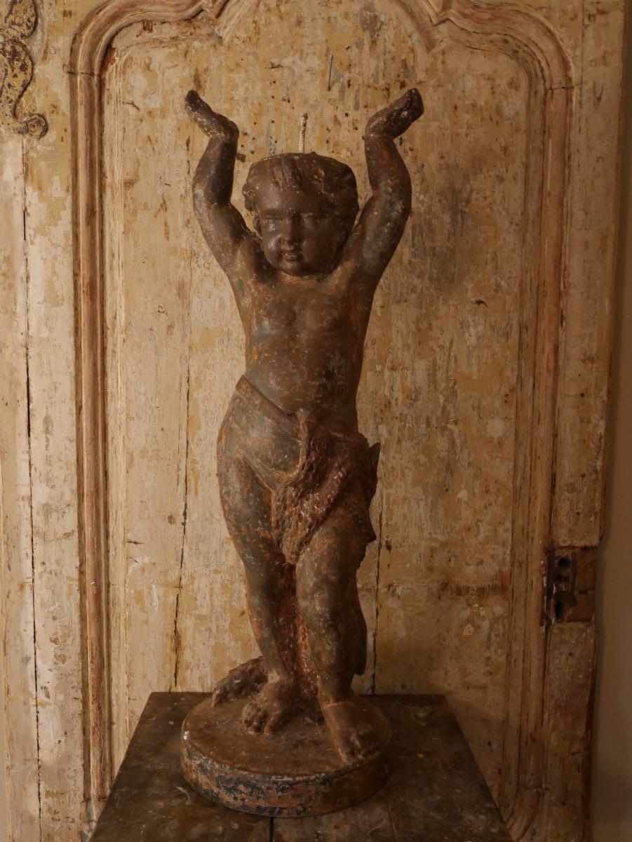 Putto Cast Iron 19th