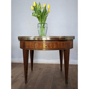 Large Inlaid Hot Water Bottle Table