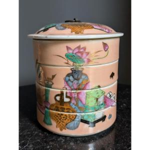 Amusante boîte chinoise début 20 ème