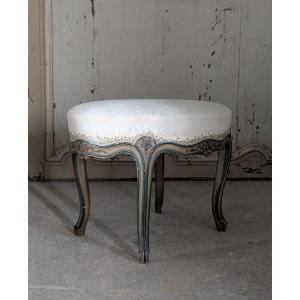 Small Louis XV Style Pouf