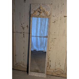 Miroir d'entre-deux Louis XVI
