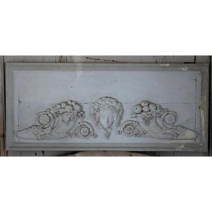 Dessus de porte directoire fin 18 ème