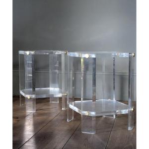 Pair Of 20th-century End Tables.
