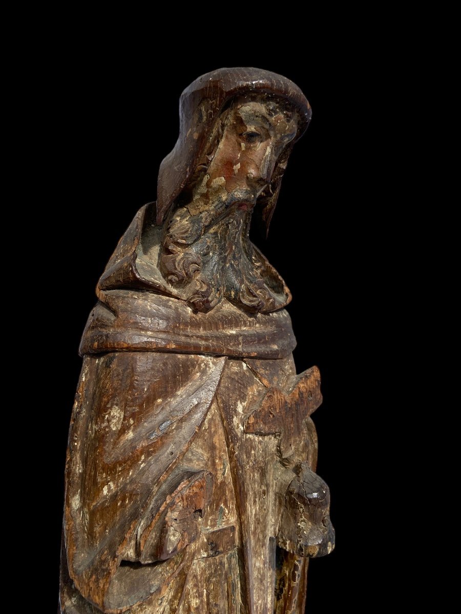 Sculpture En Bois - Saint Antoine (le Grand) - Bruxelles – Vers 1480-photo-7