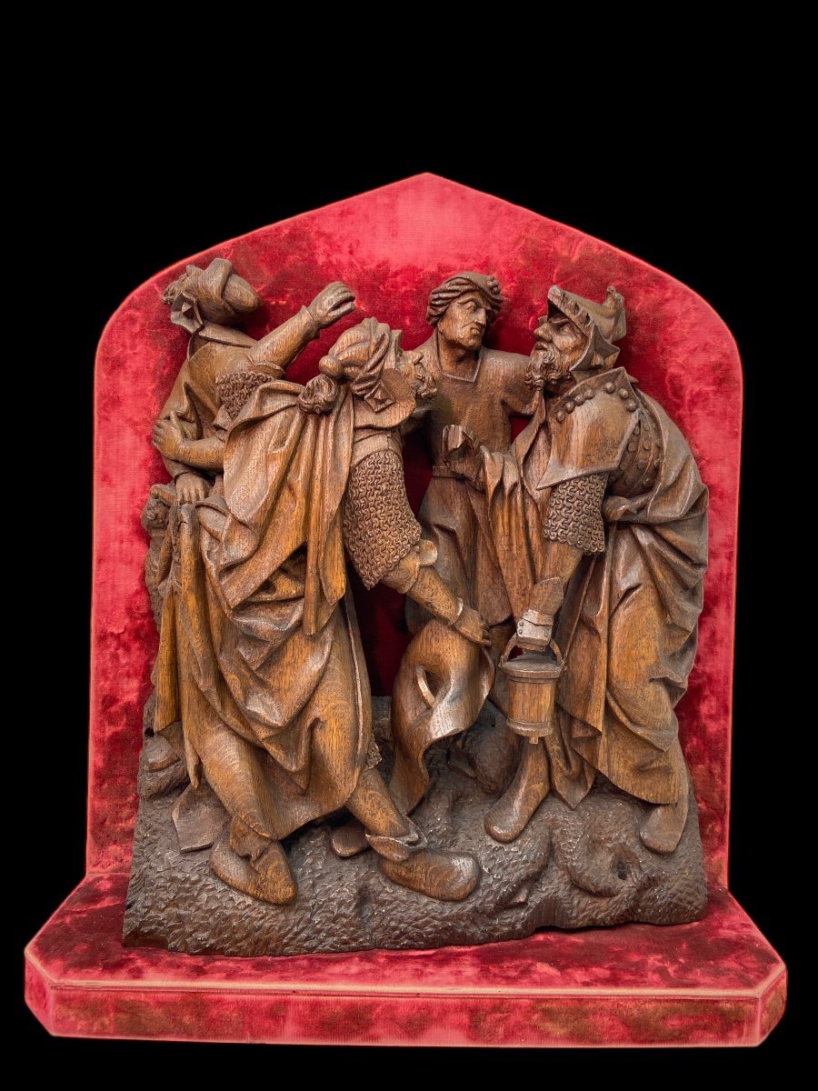 Relief en Chêne – Ca. 1510/1520 (Anvers ou Brabant?)-photo-6