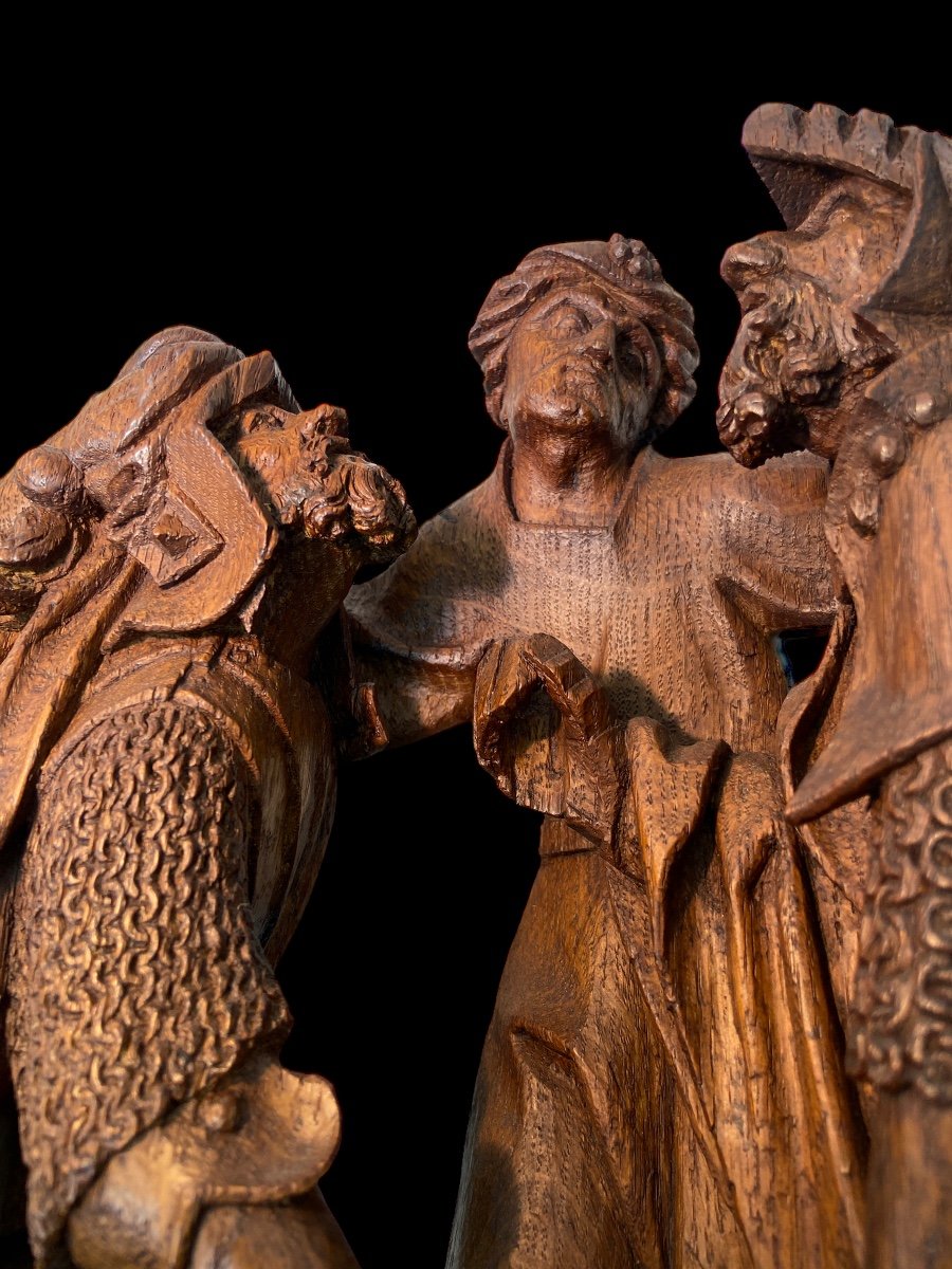 Relief en Chêne – Ca. 1510/1520 (Anvers ou Brabant?)-photo-8