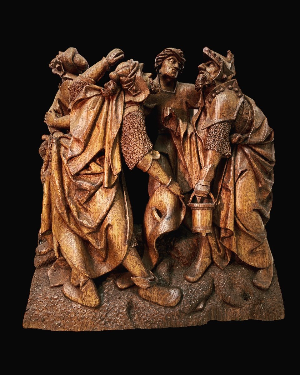 Relief en Chêne – Ca. 1510/1520 (Anvers ou Brabant?)