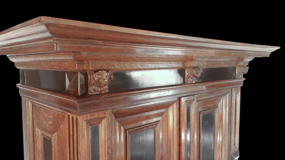 A Two-door Cabinet - Holland - XVIIth Century -photo-3