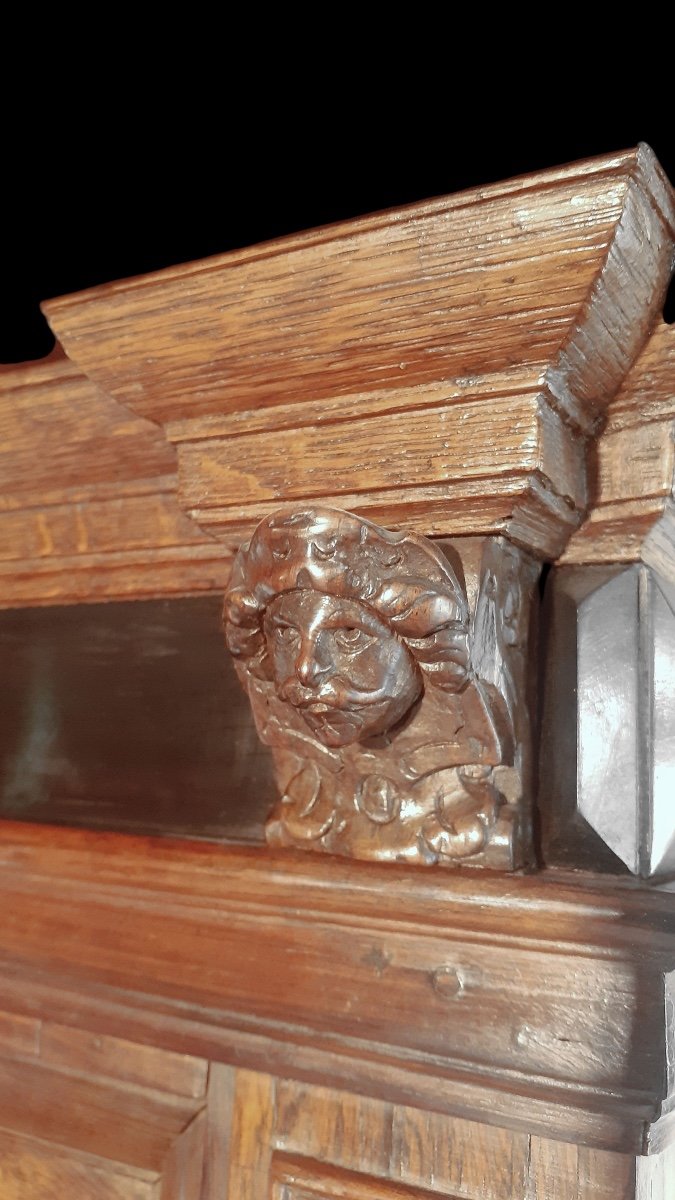 A Two-door Cabinet - Holland - XVIIth Century -photo-5