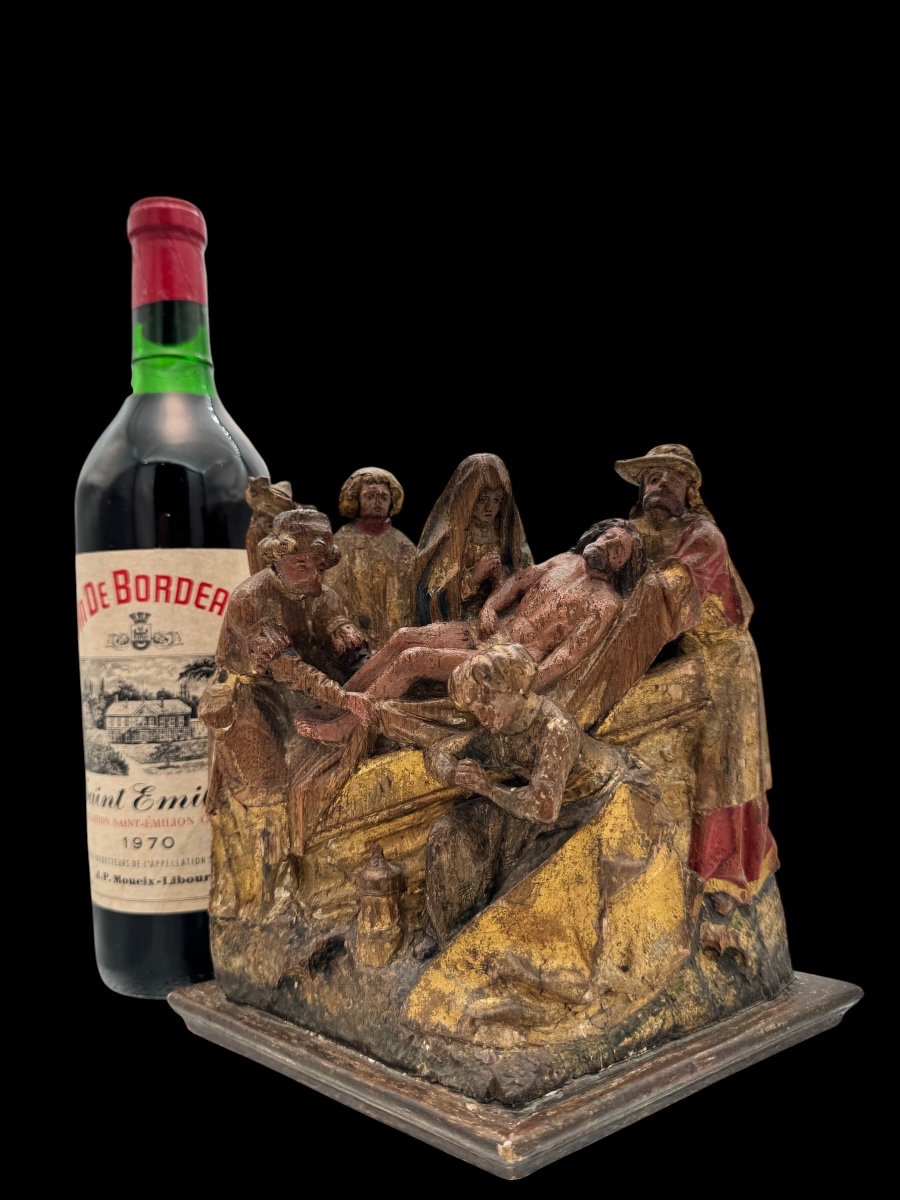 La mise au tombeau du Christ – Fin du XVe siècle Brabant - Bruxelles (?)-photo-3