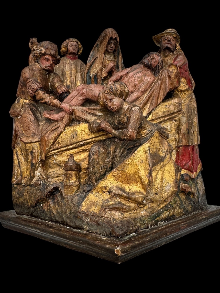 La mise au tombeau du Christ – Fin du XVe siècle Brabant - Bruxelles (?)
