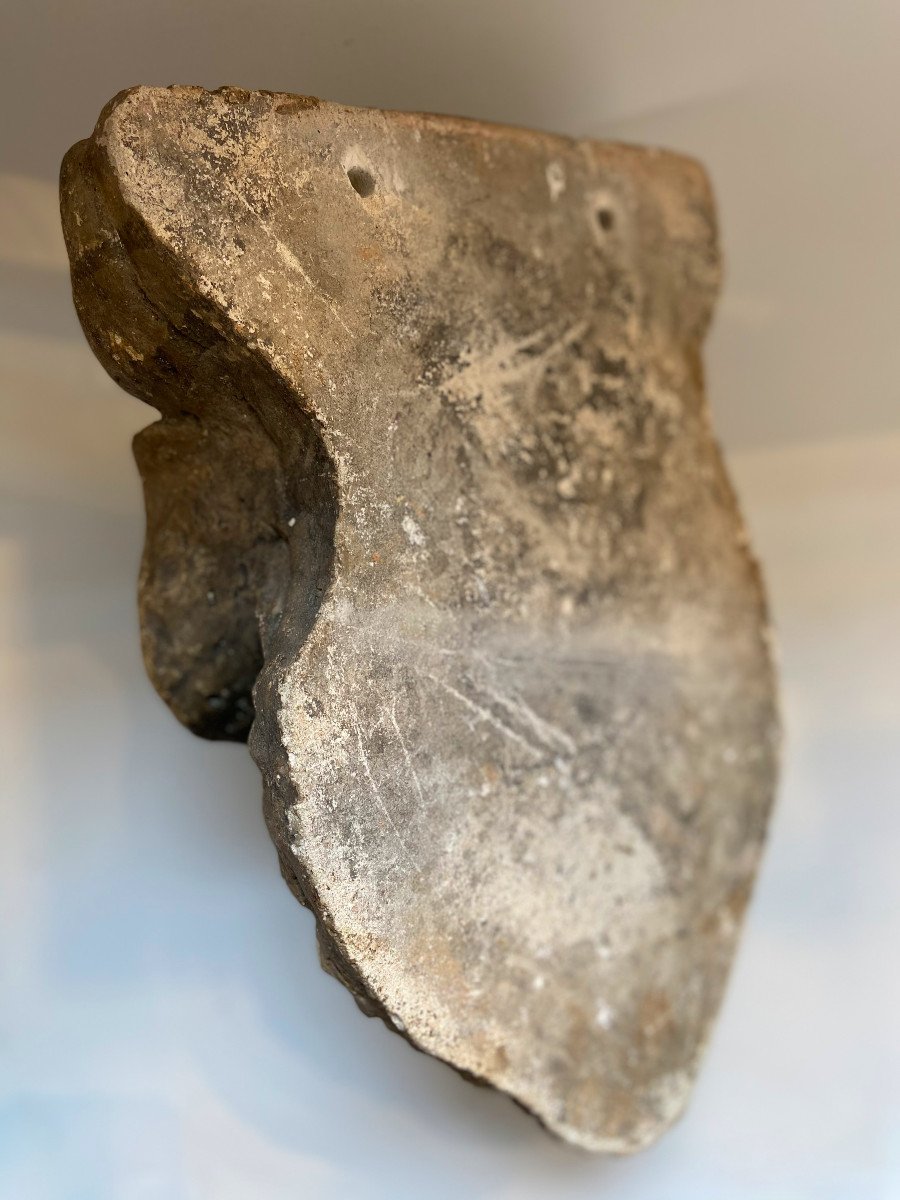 A Stone - Mascaron Of  Pan - France (paris?) - Circa 1850/1900-photo-3