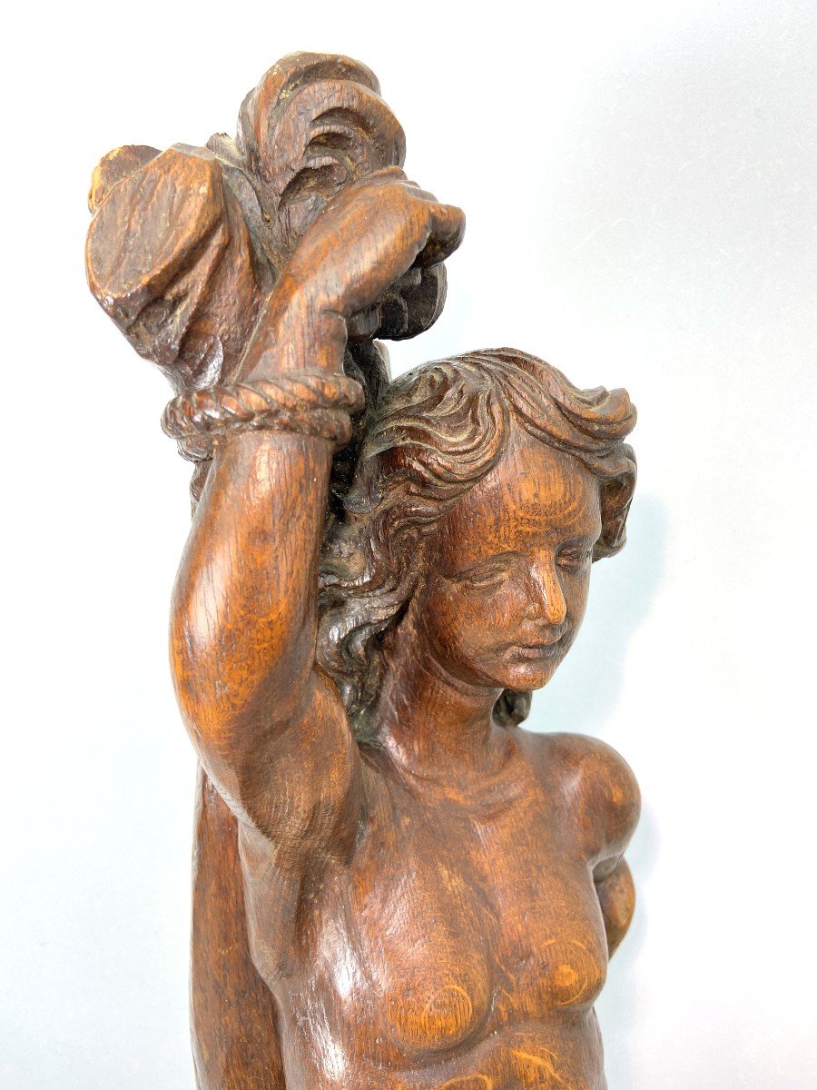 Saint Sébastien - Sculpture En Bois - Baroque -  Flandre-photo-8