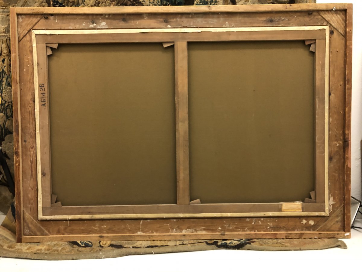 Moonlight Landscape Painting-photo-3